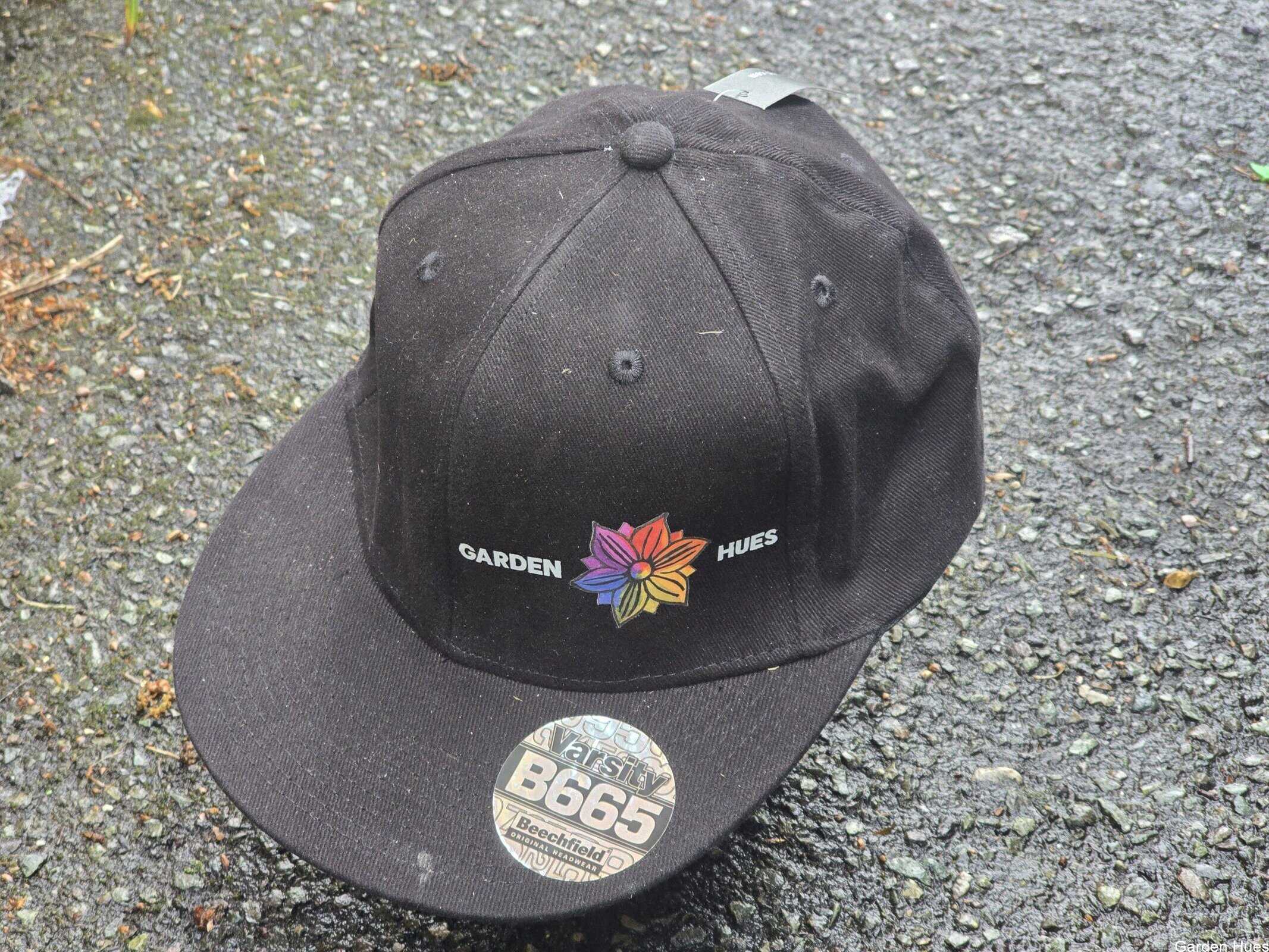 Garden Hues Classic Black Logo Cap - Image 2