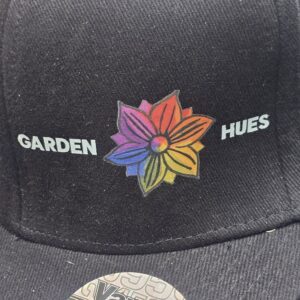 Garden Hues Classic Black Logo Cap