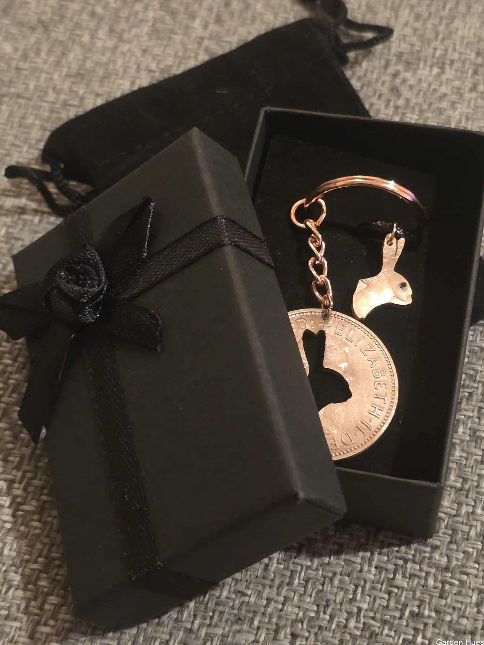 Pre-Decimal 1p Coin Jewellery & Keyrings "Rabbit" - Image 3