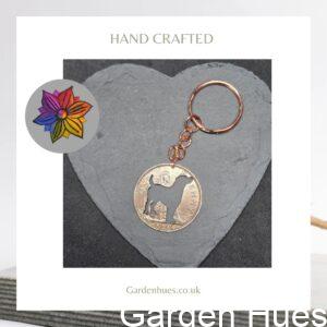 Pre-Decimal 1p Coin Jewellery  "Dog"